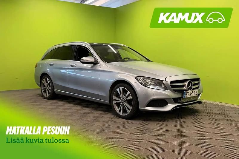 Käytetty Mercedes C220 Avantgarde 170 HP (125 kW) 2015 Hopea / harmaa Farmari