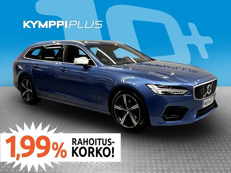 Käytetty Volvo V90 R-Design 190 HP (139 kW) 2017 Sininen Farmari