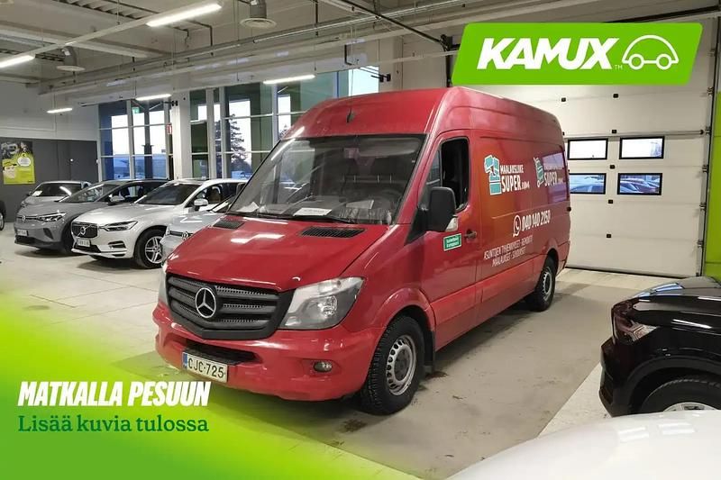 Käytetty Mercedes Sprinter 129 HP (94 kW) 2013 Punainen Van