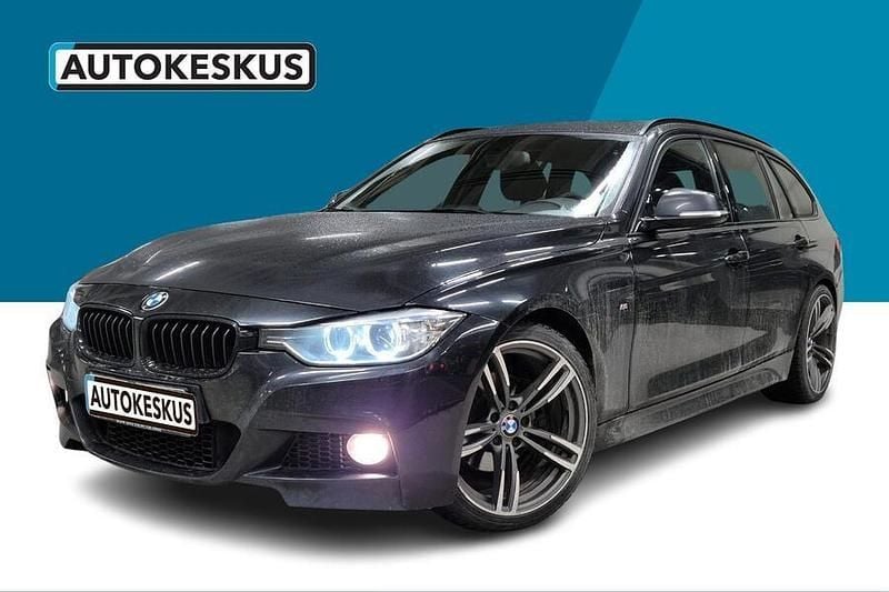 Musta Käytetty 2015 BMW 320 M Sport Farmari | 14 490 € (Perustarjous) - Kuva 1/3
