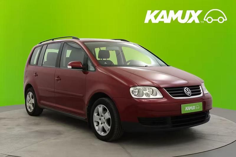Punainen Käytetty 2006 VW Touran Tila-auto | 4 900 € - Kuva 1/4