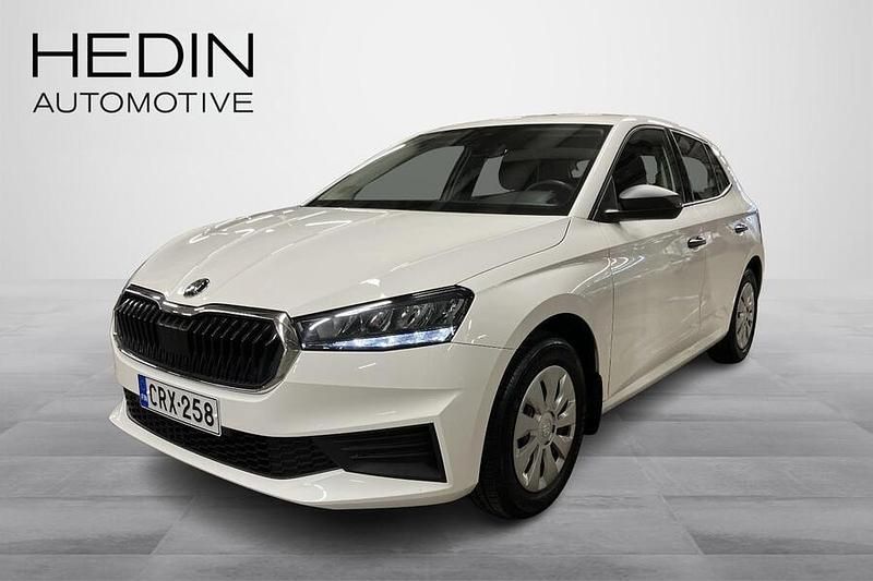 Valkoinen Käytetty 2024 Skoda Fabia Essence Viistoperä | 17 990 € (Hieman kallis) - Kuva 1/4