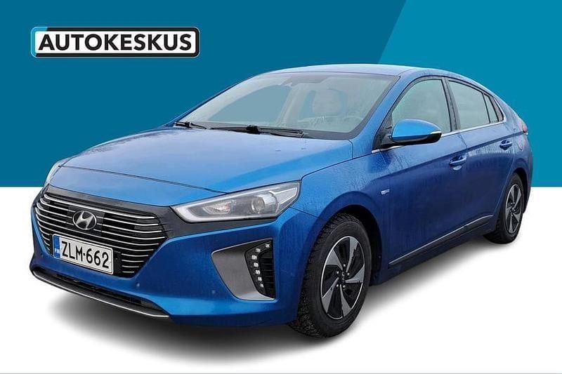 Sininen Käytetty 2018 Hyundai Ioniq Style Viistoperä | 12 900 € (Perustarjous) - Kuva 1/2