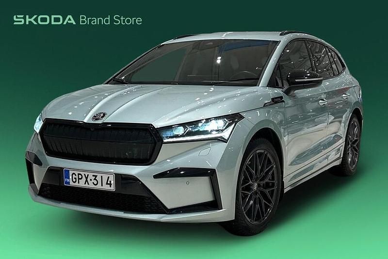 Käytetty 2021 Skoda Enyaq iV SportLine Katumaasturi | 41 900 € (Hieman kallis) - Kuva 1/4