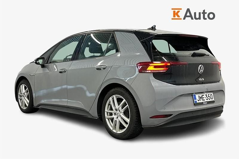 Käytetty VW ID.3 Pro 107 kW (146 HP) 2021 Harmaa Viistoperä