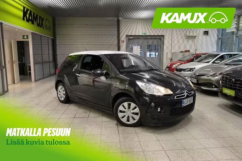 Musta Käytetty 2010 Citroën DS3 So Chic Sedan | 3 490 € - Kuva 1/4