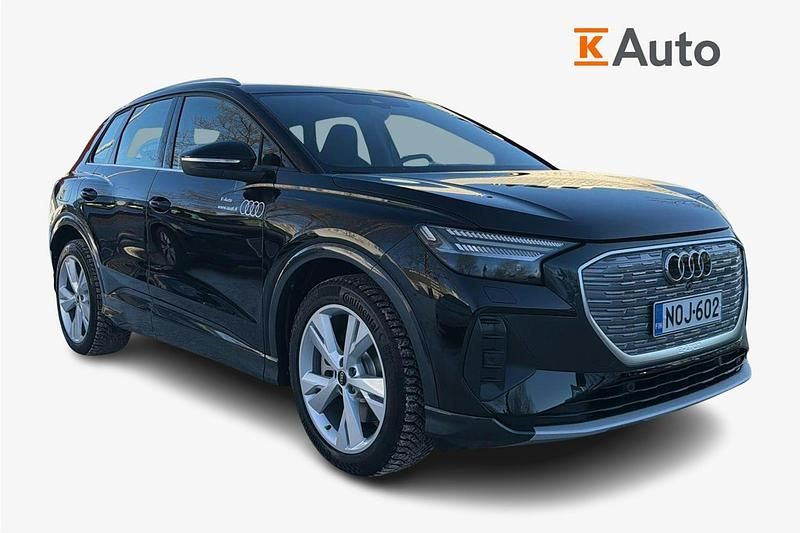 Uusi Audi Q4 e-tron Comfort 207 kW (282 HP) 2026 Musta Katumaasturi