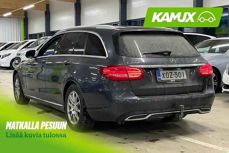 Käytetty Mercedes C220 170 HP (125 kW) 2015 Hopea / harmaa Farmari