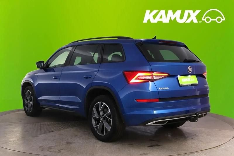 Käytetty Skoda Kodiaq SportLine 150 HP (110 kW) 2019 Sininen Katumaasturi