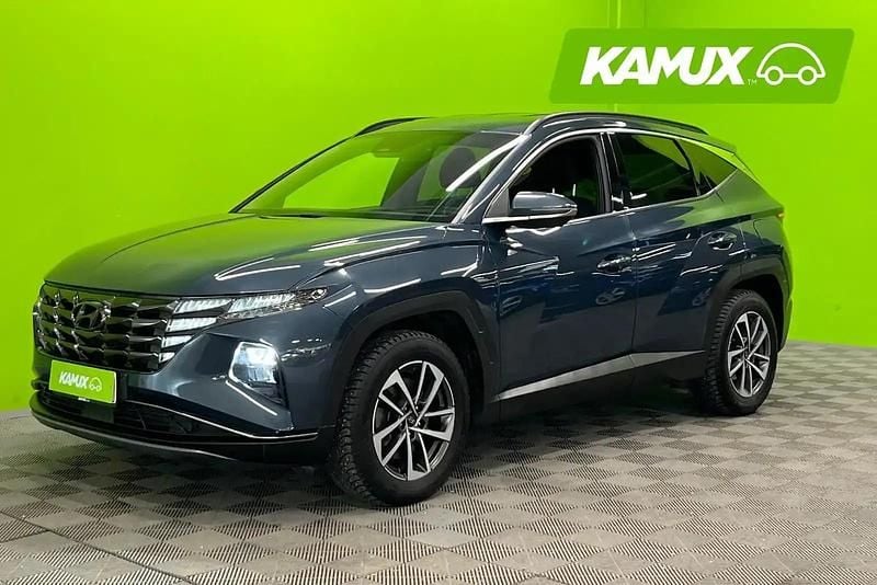 Käytetty Hyundai Tucson Premium 230 HP (169 kW) 2021 Sininen Katumaasturi