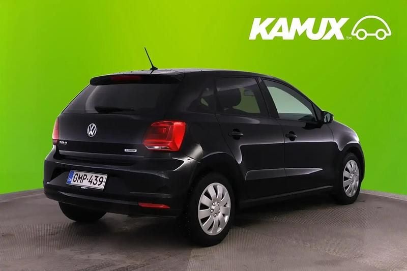 Käytetty VW Polo Trendline 75 HP (55 kW) 2017 Musta Sedan