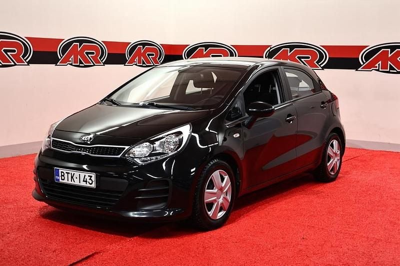Musta Käytetty 2015 Kia Rio LX Viistoperä | 8 400 € (Perustarjous) - Kuva 1/4