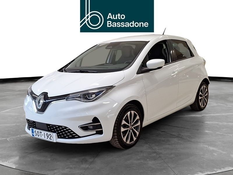 Valkoinen Käytetty 2022 Renault Zoe Intens Viistoperä | 18 880 € (Perustarjous) - Kuva 1/4
