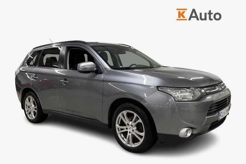 Harmaa Käytetty 2013 Mitsubishi Outlander Instyle Katumaasturi | 10 440 € (Perustarjous) - Kuva 1/4