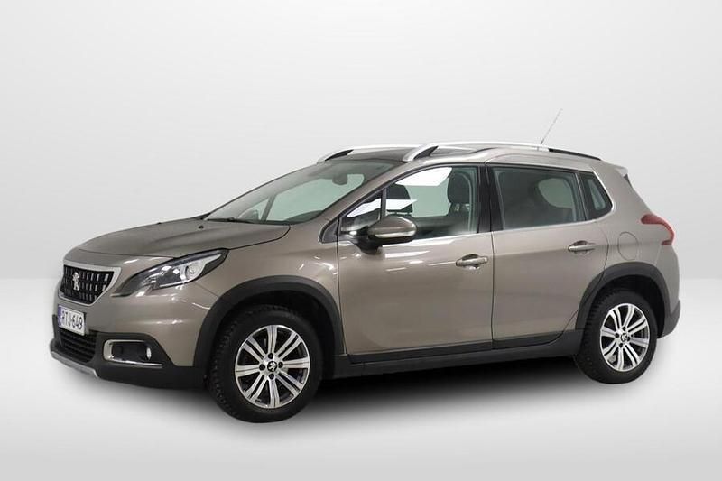 Käytetty Peugeot 2008 Allure 110 HP (80 kW) 2018 Harmaa Katumaasturi