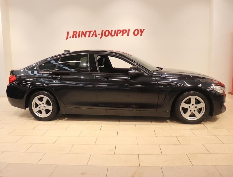 Käytetty BMW 418 Gran Coupé M Sport 143 HP (105 kW) 2015 Musta Coupe - kaksiovinen