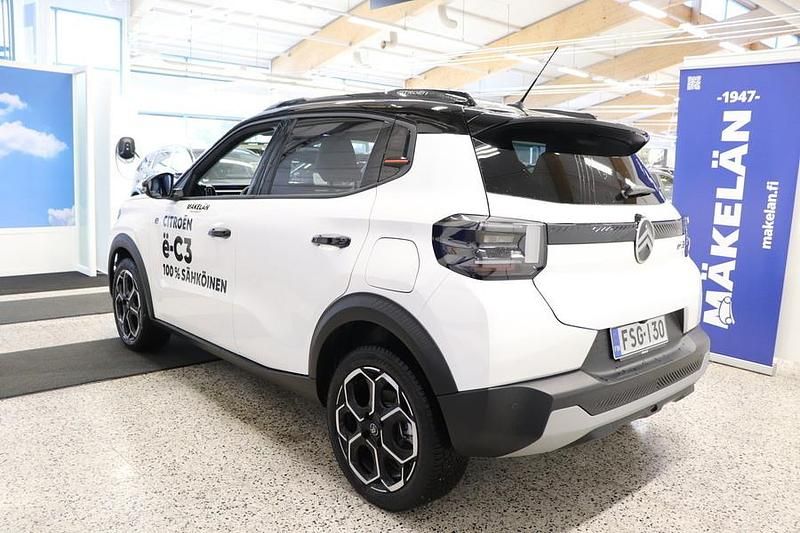 Uusi Citroën e-C3 83 kW (113 HP) 2025 Musta Viistoperä