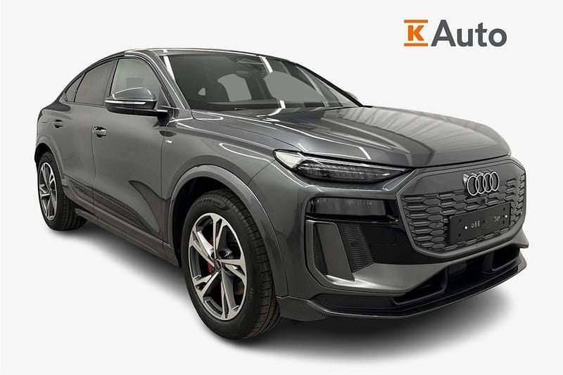 Uusi Audi Q6 Sportback e-tron Design 285 kW (388 HP) 2025 Harmaa Katumaasturi