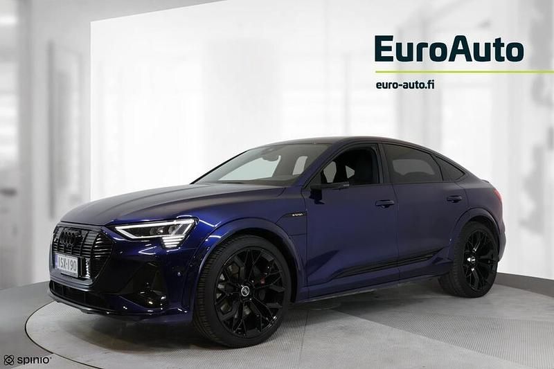 Käytetty Audi e-tron 369 kW (503 HP) 2021 Sininen Katumaasturi