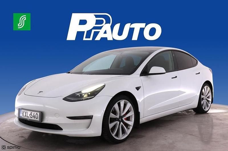 Käytetty 2021 Tesla Model 3 Performance Sedan | 32 300 € (Perustarjous) - Kuva 1/4