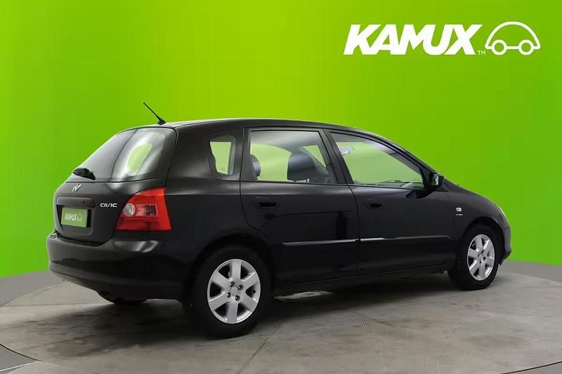 Käytetty Honda Civic LS 110 HP (80 kW) 2003 Musta Sedan