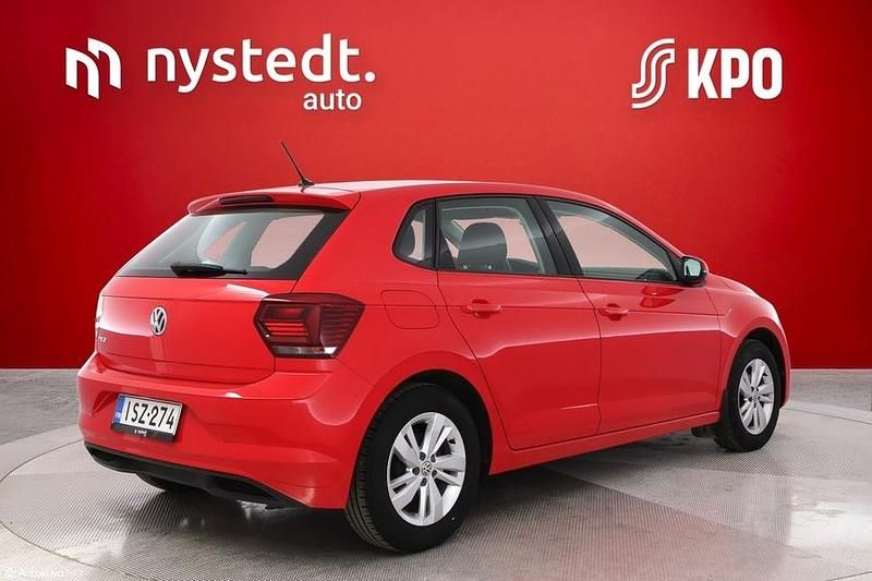 Käytetty VW Polo Style 95 HP (69 kW) 2020 Punainen Viistoperä