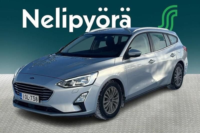 Käytetty Ford Focus Titanium 125 HP (91 kW) 2018 Hopea Farmari