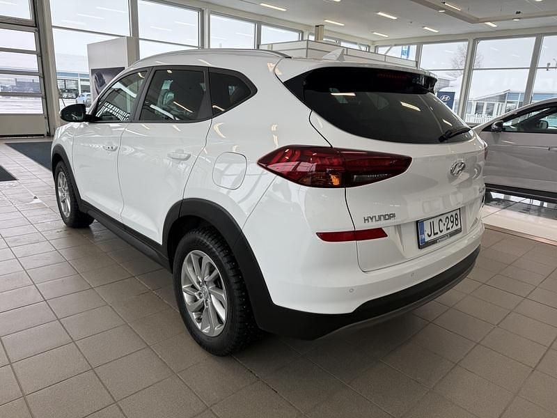 Käytetty Hyundai Tucson Comfort 177 HP (130 kW) 2019 Valkoinen Katumaasturi