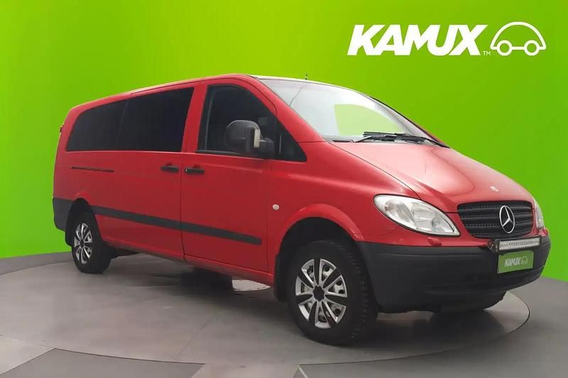 Punainen Käytetty 2007 Mercedes Vito Tila-auto | 16 200 € (Kallis) - Kuva 1/4
