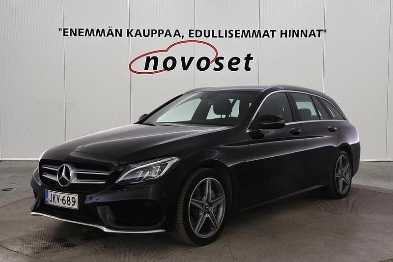 Musta Käytetty 2018 Mercedes C350e Business Farmari | 20 770 € (Perustarjous) - Kuva 1/4