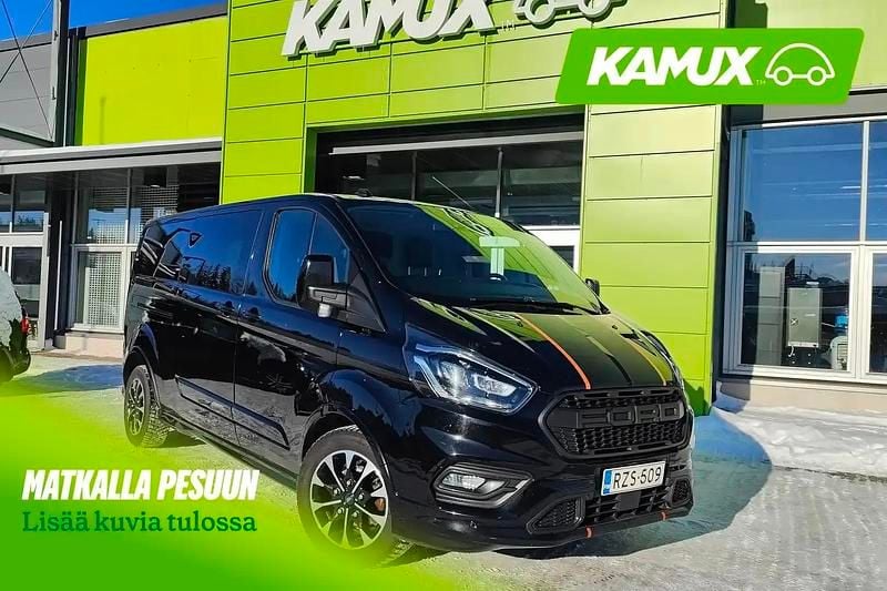 Käytetty Ford Transit Custom Sport 252 HP (185 kW) 2020 Musta Van