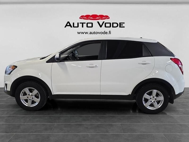 Käytetty Ssangyong (KGM) Korando Limited 150 HP (110 kW) 2015 Valkoinen Katumaasturi