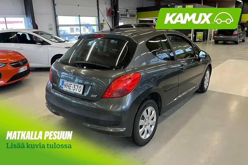 Käytetty Peugeot 207 73 HP (53 kW) 2007 Hopea / harmaa Viistoperä