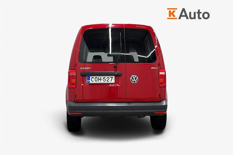 Käytetty VW Caddy 122 HP (89 kW) 2019 Punainen Tila-auto