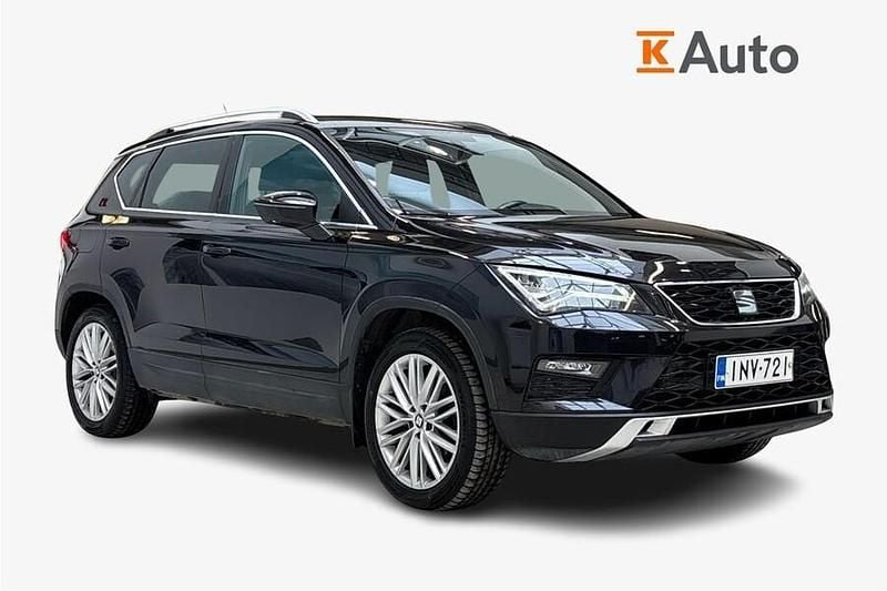 Musta Käytetty 2017 Seat Ateca 4Drive Katumaasturi | 16 490 € (Hieman kallis) - Kuva 1/3