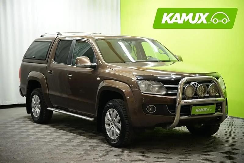 Ruskea Käytetty 2013 VW Amarok Highline Nouto | 16 390 € (Perustarjous) - Kuva 1/4