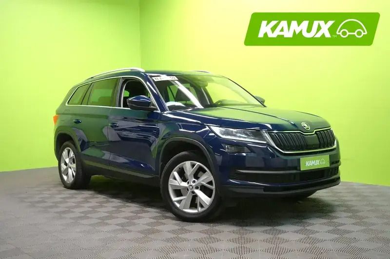 Sininen Käytetty 2017 Skoda Kodiaq Style Katumaasturi | 33 900 € (Kallis) - Kuva 1/4