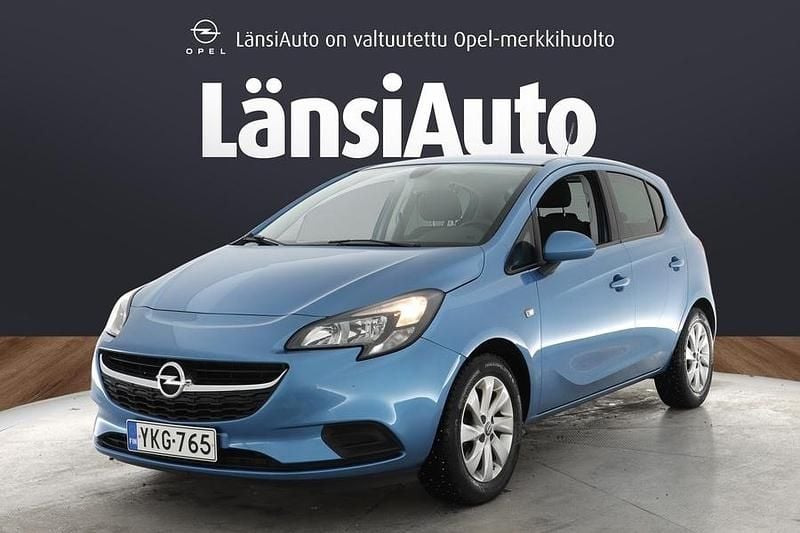 Käytetty Opel Corsa Excite 90 HP (66 kW) 2018 Sininen Viistoperä