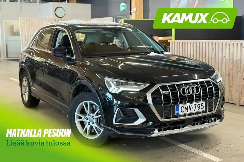 Käytetty Audi Q3 Advanced Plus 190 HP (139 kW) 2019 Musta Katumaasturi