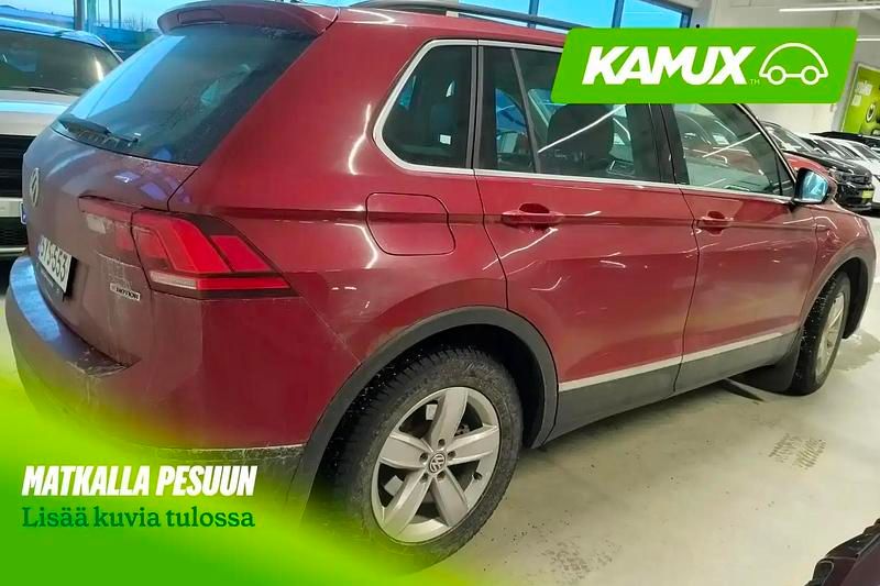 Käytetty VW Tiguan Comfortline 150 HP (110 kW) 2019 Punainen Katumaasturi