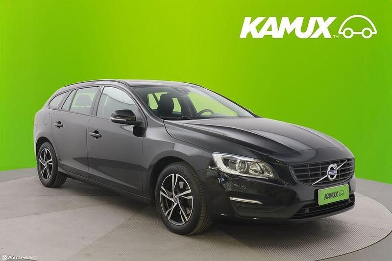 Musta Käytetty 2016 Volvo V60 Kinetic Farmari | 17 790 € (Supertarjous) - Kuva 1/3