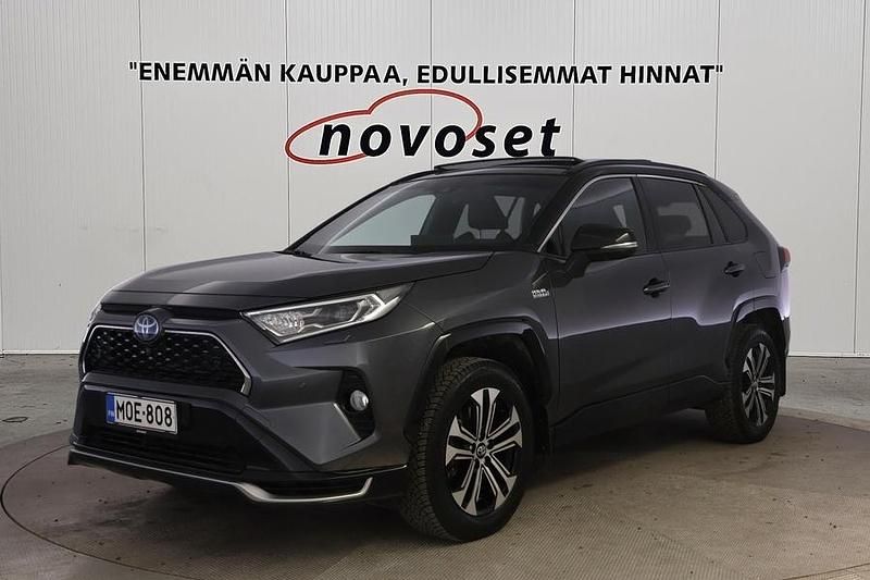 Käytetty Toyota RAV4 Hybrid Premium 185 HP (136 kW) 2020 Harmaa Katumaasturi