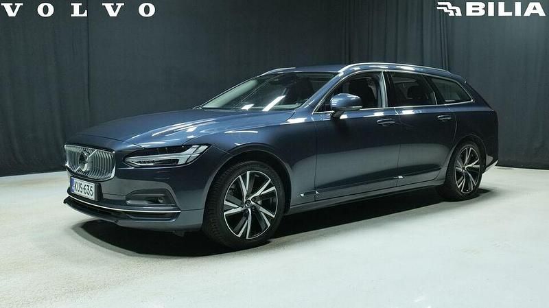 Sininen Käytetty 2023 Volvo V90 Business Edition Farmari | 42 800 € - Kuva 1/3