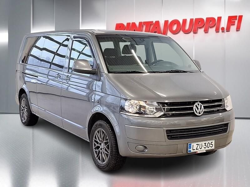 Harmaa Käytetty 2012 VW Caravelle Comfortline Tila-auto | 21 400 € (Perustarjous) - Kuva 1/4