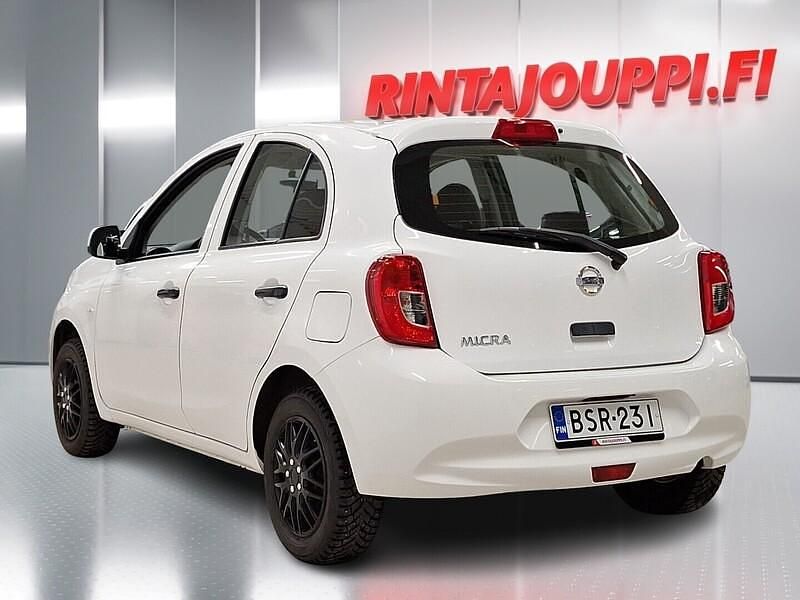 Käytetty Nissan Micra Visia 80 HP (58 kW) 2015 Valkoinen Viistoperä