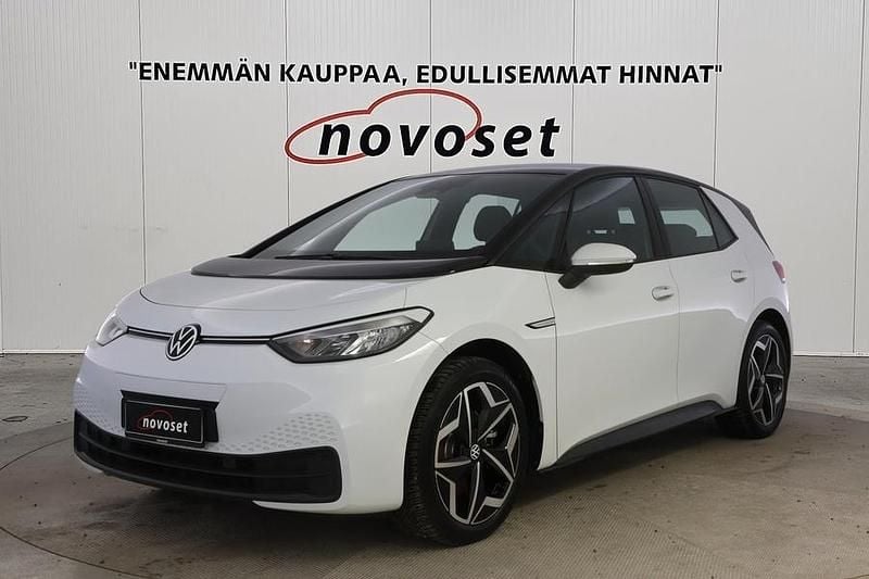 Käytetty VW ID.3 Pure 107 kW (146 HP) 2022 Valkoinen Viistoperä