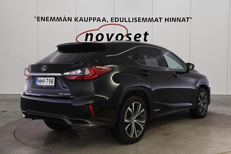 Käytetty Lexus RX450h Executive Line 262 HP (192 kW) 2017 Musta Katumaasturi
