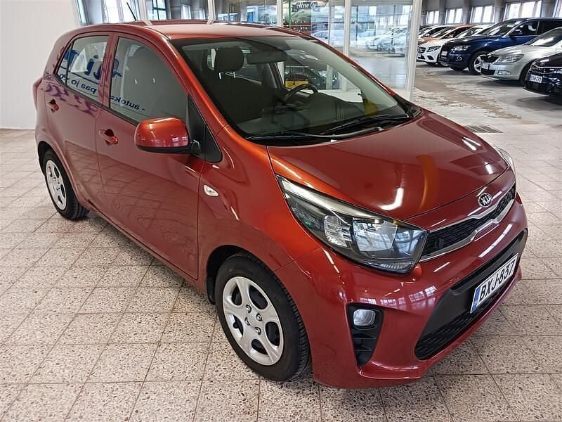 Käytetty Kia Picanto LX 67 HP (49 kW) 2019 Oranssi Viistoperä