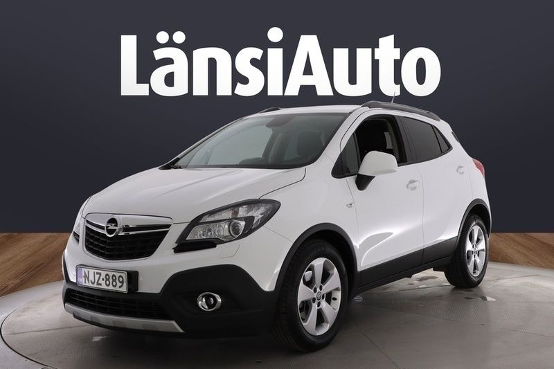 Valkoinen Käytetty 2015 Opel Mokka drive Katumaasturi | 12 600 € (Perustarjous) - Kuva 1/2