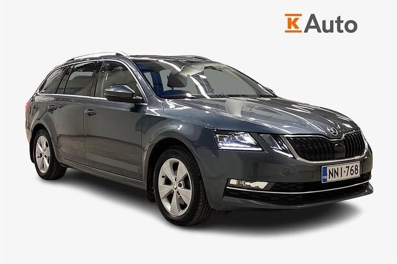 Harmaa Käytetty 2020 Skoda Octavia G-TEC Business Line Farmari | 12 690 € (Hyvä tarjous) - Kuva 1/3